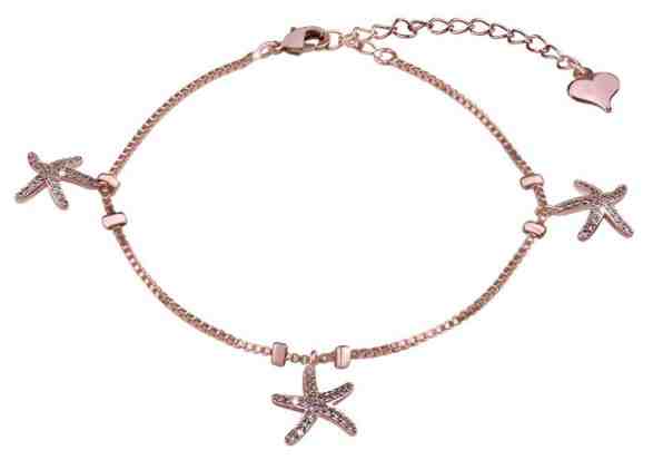 Troli Bronzový náramek s mořskými hvězdicemi + 2 měsíce na vrácení zboží