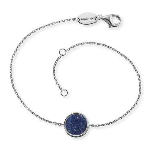Engelsrufer Stříbrný náramek s lazuritem ERB-LILGEM-LP + 2 měsíce na vrácení zboží