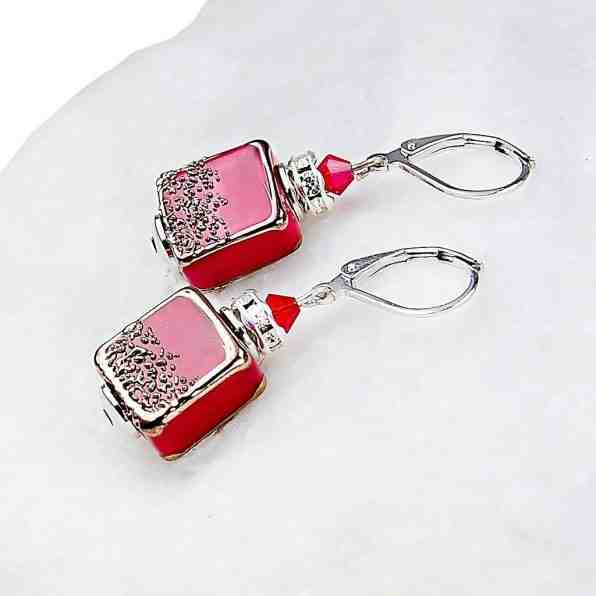 Lampglas Elegantní dámské náušnice Bitter Days z perel Lampglas ESA25 + 2 měsíce na vrácení zboží