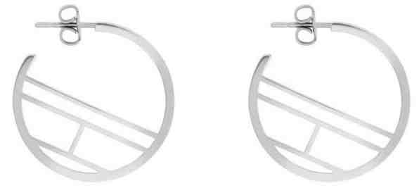 Tommy Hilfiger Designové ocelové náušnice kruhy TH2780328 + 2 měsíce na vrácení zboží