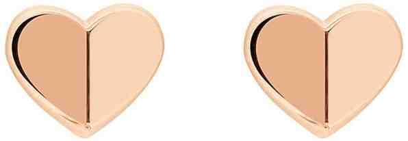 Tommy Hilfiger Bronzové náušnice Srdce TH2780301 + 2 měsíce na vrácení zboží