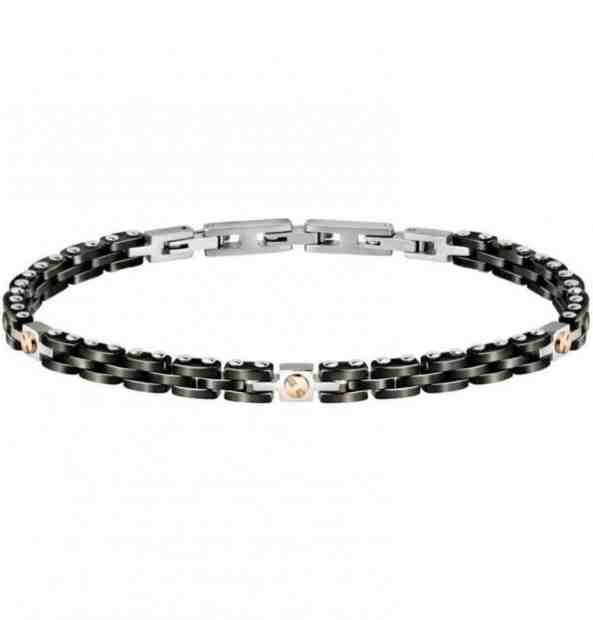 Morellato Módní pánský ocelový náramek Ceramic SACU18 + 2 měsíce na vrácení zboží