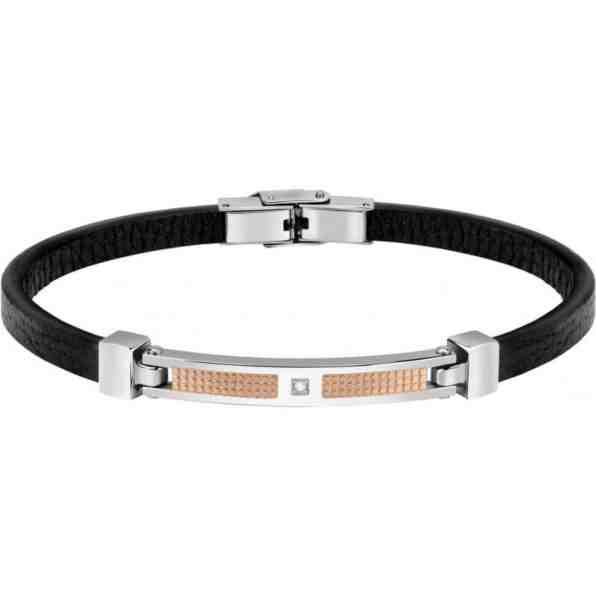 Morellato Pánský stylový náramek Moody SQH25 + 2 měsíce na vrácení zboží