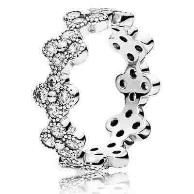 Pandora Něžný květinový prsten 191000CZ 56 mm + 2 měsíce na vrácení zboží