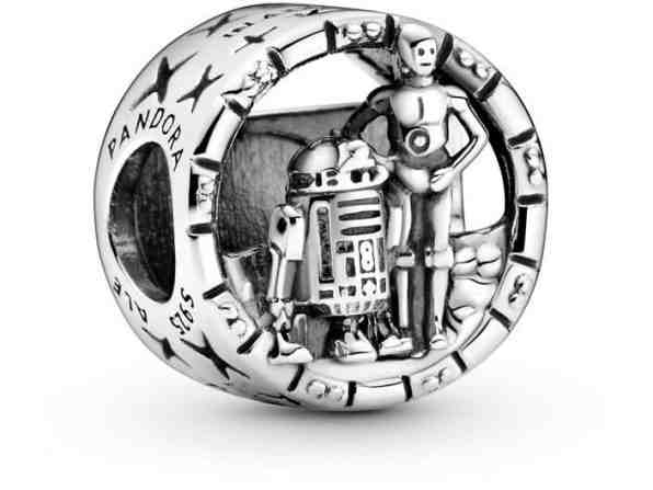 Pandora Stříbrný korálek Star Wars C-3PO a R2-D2 799245C00 + 2 měsíce na vrácení zboží