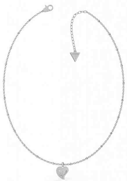 Guess Ocelový náhrdelník s přívěskem Srdce UBN79012 + 2 měsíce na vrácení zboží
