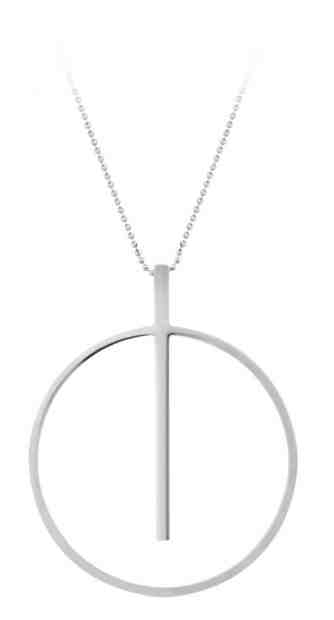 Troli Dlouhý ocelový náhrdelník s přívěskem + 2 měsíce na vrácení zboží