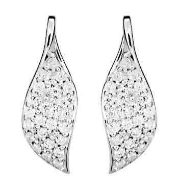 Silver Cat Elegantní náušnice se zirkony SC365 + 2 měsíce na vrácení zboží