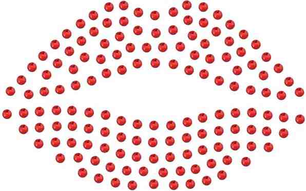 Preciosa Křišťálová pusinka k nažehlení na textil Preciosa 2141 57 + 2 měsíce na vrácení zboží