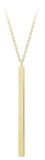 Troli Dlouhý pozlacený náhrdelník s přívěskem + 2 měsíce na vrácení zboží