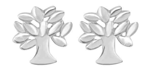 Troli Moderní ocelové náušnice Strom života + 2 měsíce na vrácení zboží