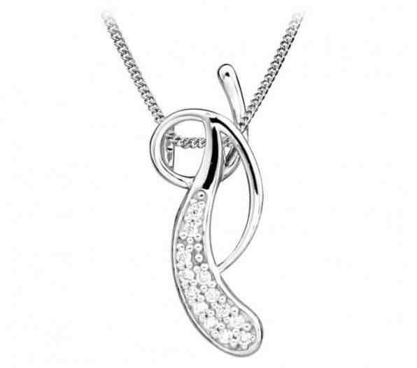 Silver Cat Elegantní náhrdelník se zirkony  SC383 + 2 měsíce na vrácení zboží