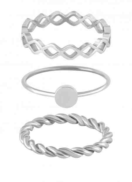 Troli Sada tří ocelových prstenů 58 mm + 2 měsíce na vrácení zboží