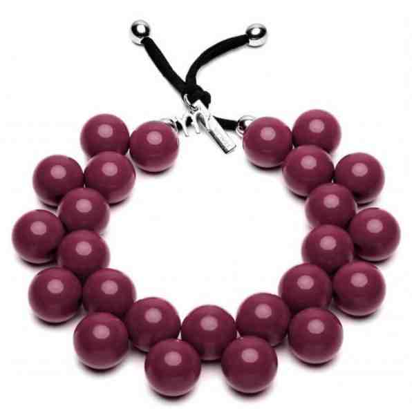 #ballsmania Originální náhrdelník C206 19-1534 Roso Prugna + 2 měsíce na vrácení zboží