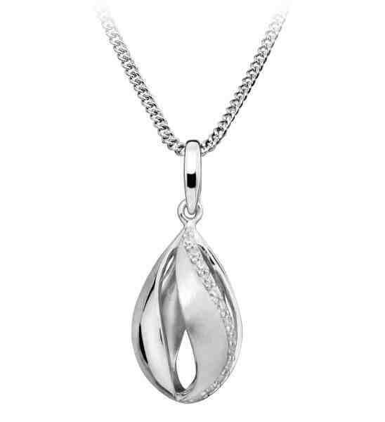 Silver Cat Módní náhrdelník se zirkony SC393 + 2 měsíce na vrácení zboží