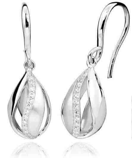 Silver Cat Módní náušnice se zirkony SC394 + 2 měsíce na vrácení zboží