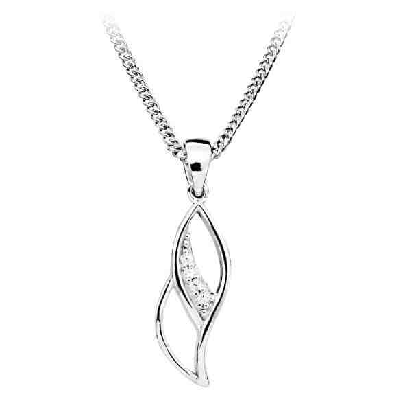 Silver Cat Módní náhrdelník se zirkony SC399 + 2 měsíce na vrácení zboží