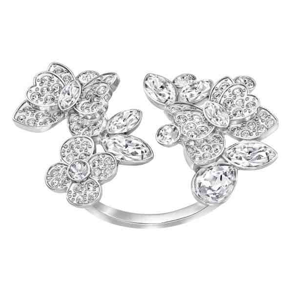 Swarovski Luxusní otevřený prsten s krystaly Swarovski 5221484 52 mm + 2 měsíce na vrácení zboží