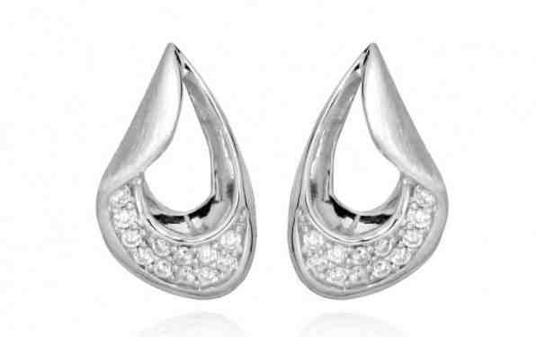 Silver Cat Elegantní náušnice se zirkony SC421 + 2 měsíce na vrácení zboží