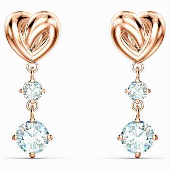 Swarovski Zářivé náušnice Lifelong Heart 5517942 + 2 měsíce na vrácení zboží