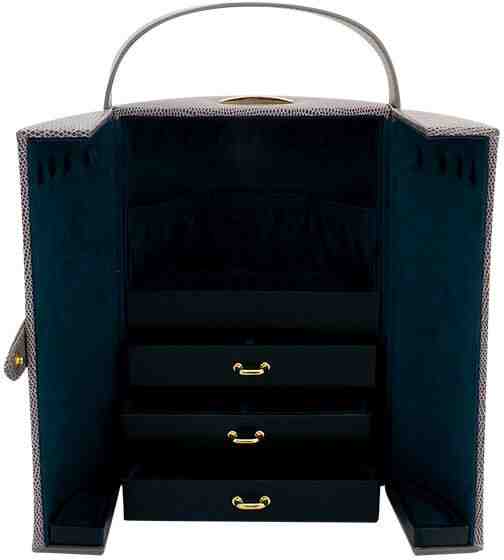 Friedrich Lederwaren Moderní kožená šperkovnice Milano 95907-90 + 2 měsíce na vrácení zboží