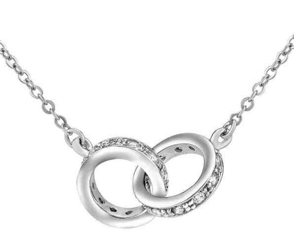 Silvego Stříbrný náhrdelník s přívěskem JJJN0686 + 2 měsíce na vrácení zboží