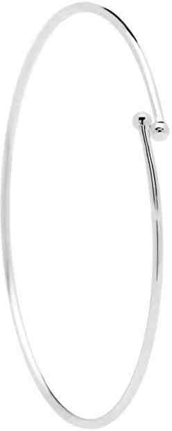 PDPAOLA Stříbrný minimalistický náramek AURA Silver PU02-056-U + 2 měsíce na vrácení zboží