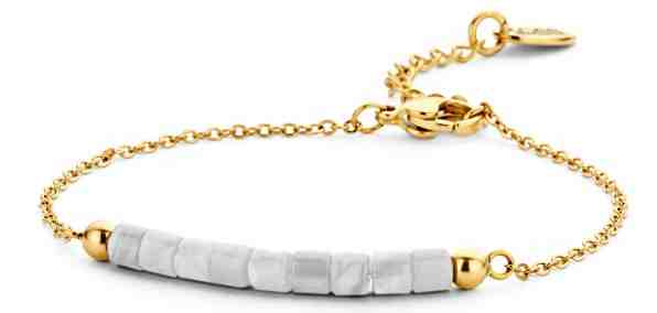 CO88 Pozlacený náramek s korálky 865-180-090379-0000 + 2 měsíce na vrácení zboží