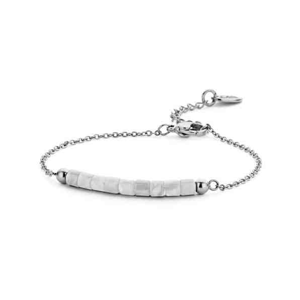 CO88 Ocelový náramek s korálky z přířodního kamene 865-180-090377-0000 + 2 měsíce na vrácení zboží