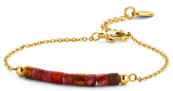 CO88 Pozlacený náramek s korálky 865-180-090380-0000 + 2 měsíce na vrácení zboží