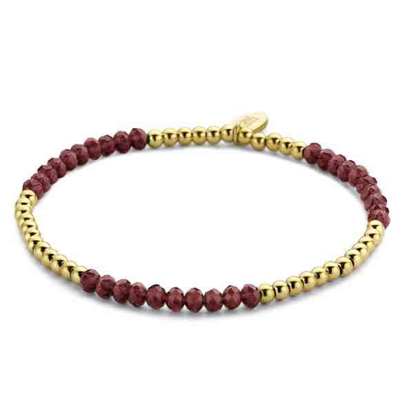 CO88 Korálkový náramek z oceli a přírodního kamene 865-180-090643-0000 + 2 měsíce na vrácení zboží