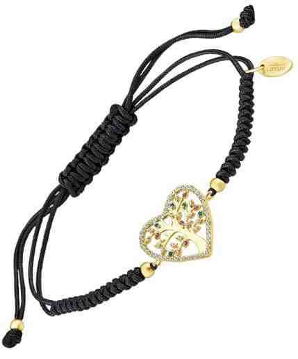 Lotus Silver Moderní kabala náramek s pozlaceným přívěskem Strom života LP1894-2/4 + 2 měsíce na vrácení zboží