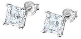 Lotus Silver Elegantní stříbrné náušnice s čirými krystaly Swarovski LP2003-4/1 + 2 měsíce na vrácení zboží