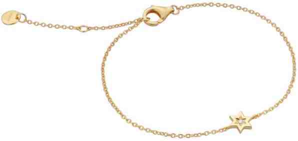 Esprit Pozlacený náramek ze stříbra s hvězdičkou ESBR01291217 + 2 měsíce na vrácení zboží