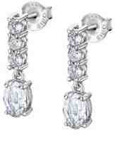 Lotus Silver Dechberoucí stříbrné náušnice s čirými krystaly Swarovski LP2011-4/1 + 2 měsíce na vrácení zboží