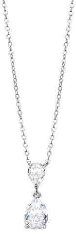 Lotus Silver Luxusní stříbrný náhrdelník s čirými krystaly Swarovski LP2014-1/1 + 2 měsíce na vrácení zboží