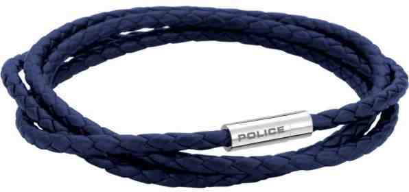Police Moderní pánský kožený náramek PJ26267BLN + 2 měsíce na vrácení zboží