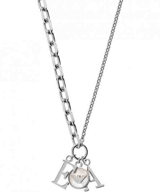 Emporio Armani Luxusní ocelový náhrdelník EG3386040 + 2 měsíce na vrácení zboží