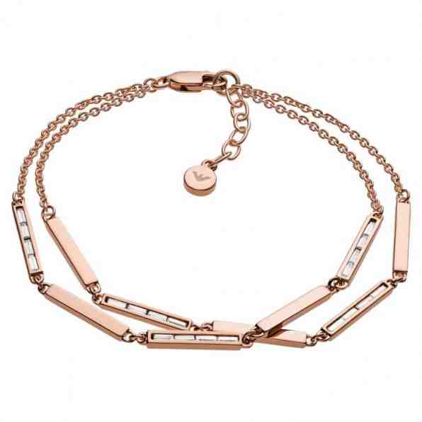 Emporio Armani Luxusní dámský náramek s krystaly EG3452221 + 2 měsíce na vrácení zboží