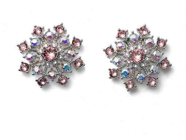 Oliver Weber Zimní náušnice pecky s krystaly Swarovski Freeze 22908 + 2 měsíce na vrácení zboží