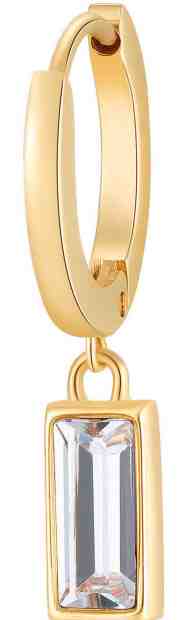 Brosway Pozlacená single náušnice Krystal Chakra BHKE021 + 2 měsíce na vrácení zboží