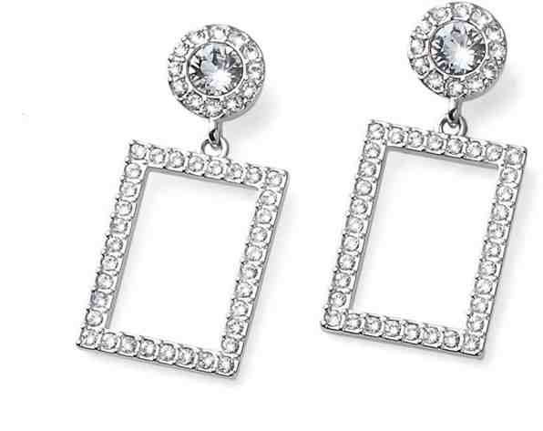 Oliver Weber Elegantní náušnice s krystaly Swarovski Picture 22910R + 2 měsíce na vrácení zboží