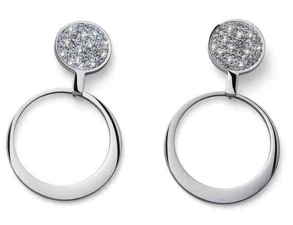 Oliver Weber Fashion náušnice s krystaly Swarovski Cloud 22911 + 2 měsíce na vrácení zboží