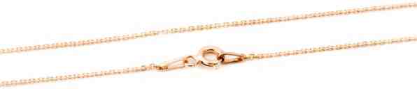 Beneto Pozlacený stříbrný řetízek Anker AGS1286-ROSEGOLD 45 cm + 2 měsíce na vrácení zboží