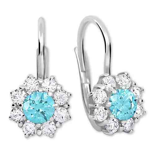 Brilio Silver Stříbrné náušnice s krystaly 436 001 00322 04002 + 2 měsíce na vrácení zboží