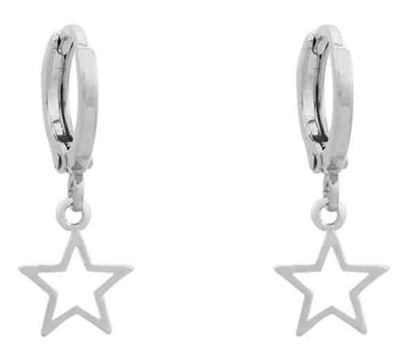 JVD Stříbrné náušnice kruhy s přívěsky SVLE0602XH20000 + 2 měsíce na vrácení zboží