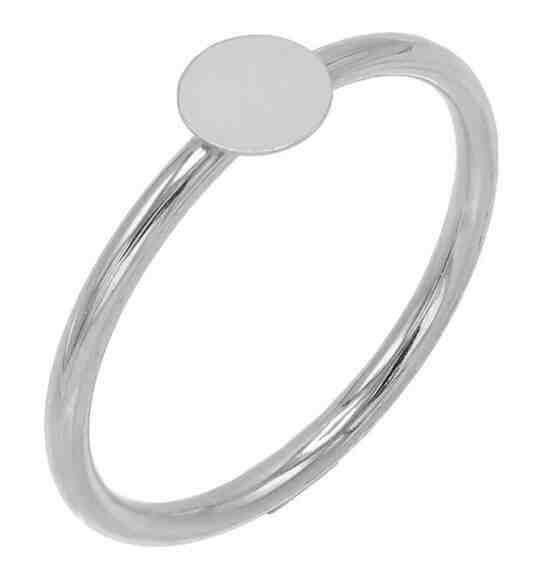 JVD Stříbrný minimalistický prsten SVLR0245XH200 52 mm + 2 měsíce na vrácení zboží