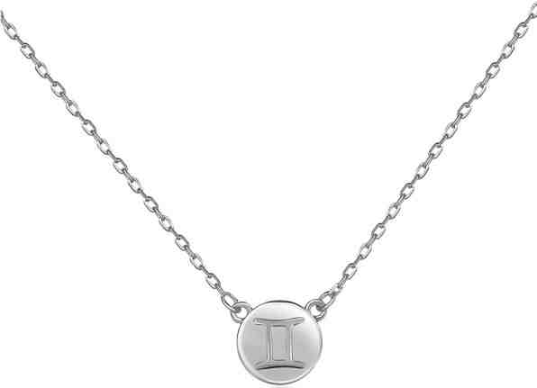 JVD Stříbrný náhrdelník s přívěskem Blíženci SVLN0165XF300BL + 2 měsíce na vrácení zboží