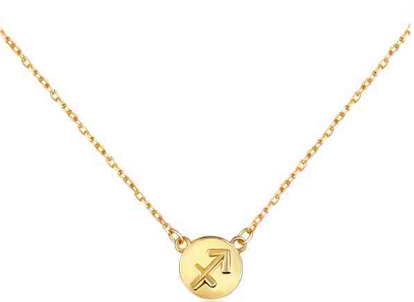 JVD Pozlacený náhrdelník s přívěskem Střelec SVLN0165XF3GOST + 2 měsíce na vrácení zboží