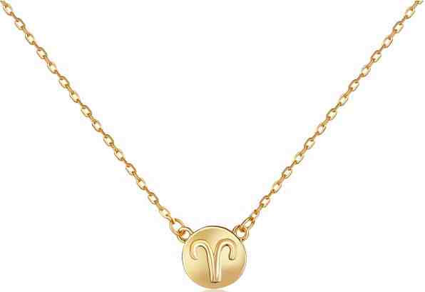 JVD Pozlacený náhrdelník s přívěskem Beran SVLN0165XF3GOBE + 2 měsíce na vrácení zboží